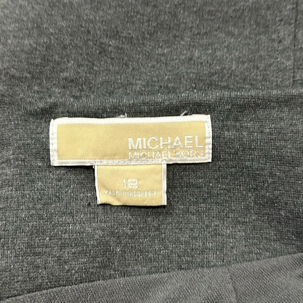 Michael Kors Gray Pencil Skirt Size 12